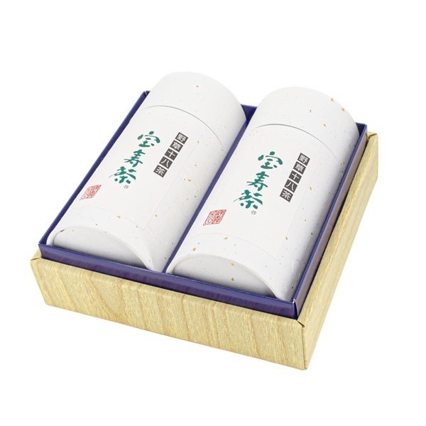 宝寿茶　竹セット　茶缶入り　150g×2個入　【宝寿園】1