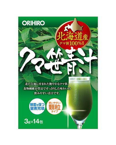 クマ笹青汁　3g×14包　【オリヒロ】1
