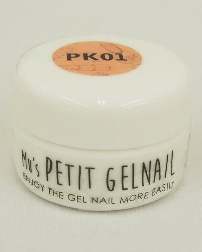 エミューズ　プチジェルネイル PK01　キャンディピンク　2g　【マンアップ】1