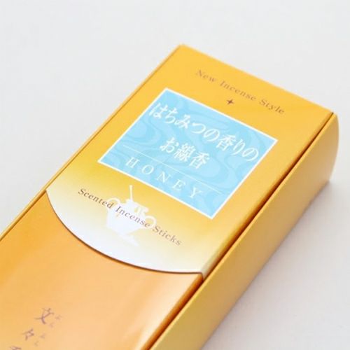 文々香　煙控　はちみつの香りのお線香　短寸バラ　品番390　【梅栄堂】3