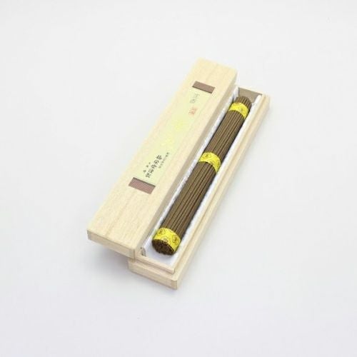 沈香　特撰香苑　中寸1把入上桐箱　品番951　【梅栄堂】4