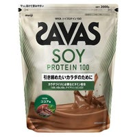 ザバス(SAVAS)　ソイプロテイン100　ココア味　100食分　2100g　【明治】1