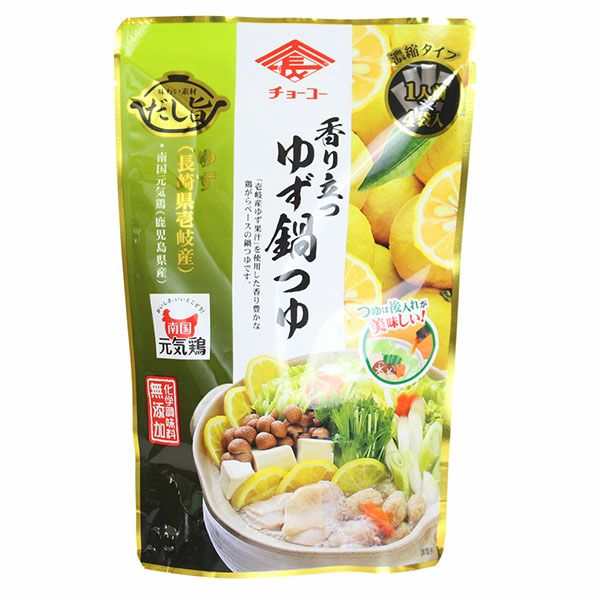 チョーコー　香り立つゆず鍋つゆ　30ml×4袋 【チョーコー醤油】1
