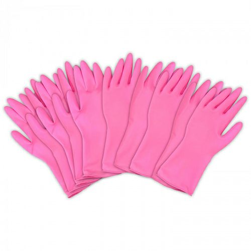 左右兼用薄型家庭用ゴム手袋　10枚入　【コモライフ】1