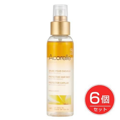 アコレル　ヘアオイルミスト　ジャスミン＆オレンジ　ヘアトリートメント　100ml×6個セット　【おもちゃ箱】1