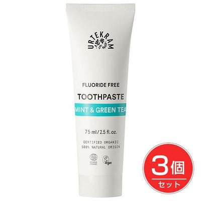 おもちゃ箱　ウルテクラム ミントアンドグリーンティー 歯磨き　75ml×3個セット　【おもちゃ箱】1