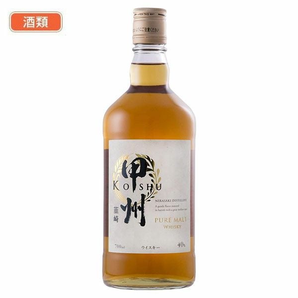 富永貿易　甲州韮崎　ウイスキー　ピュアモルト　700ml  酒類 【富永貿易】1