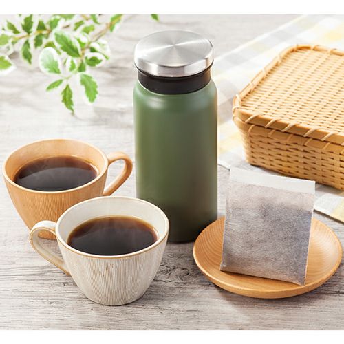 ショットワンカフェ　エキスプレス　有機マイルド　中煎り　10g×15袋　4個セット　【麻布タカノ】3