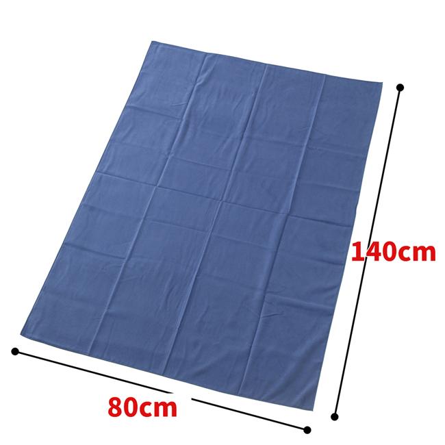 サラッとドライ　無地バスタオル　80cm×140cm　イタリアンブルー　ASK-1L-IBL【アスカ】2