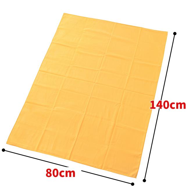 サラッとドライ　無地バスタオル　80cm×140cm　ゴールドイエロー　ASK-1L-gYL【アスカ】2