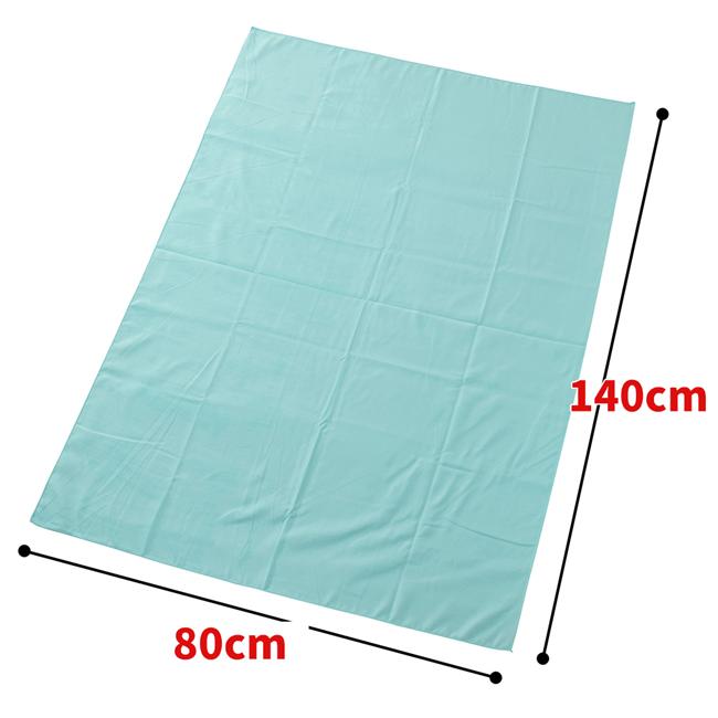 サラッとドライ　無地バスタオル　80cm×140cm　ミント　ASK-1L-MNT【アスカ】2