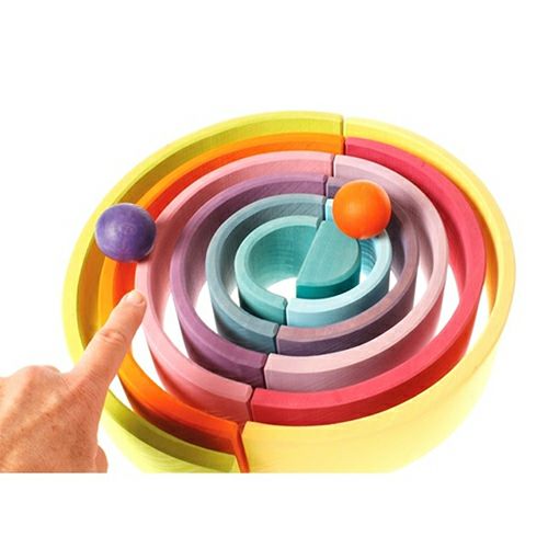 グリムス　アーチレインボー　パステル　ラージ　虹色トンネル　【おもちゃ箱】4