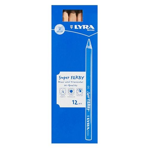 LYRA　リラ　スーパーファルビー ネイチャー　軸白木　076 ヴァンダイクブラウン　12本入 　【おもちゃ箱】1