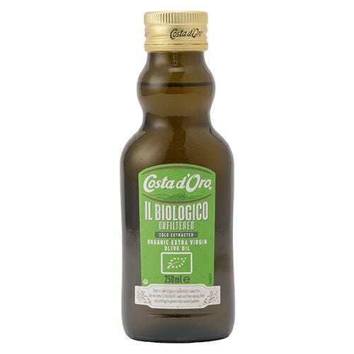 ビオロジコ　有機エクストラヴァージンオリーブオイル　ノンフィルター　250ml　【コスタドーロ】1