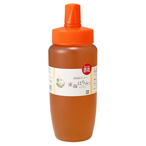 純国産百花はちみつ　(ポリ)　500g　【東海蜂蜜】1