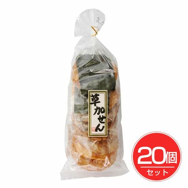 草加せん　ミックス　6枚×20個セット　【ムソー】1