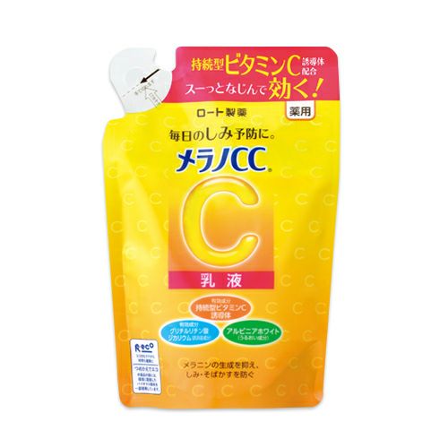 メラノCC　薬用しみ対策美白乳液　つめかえ用　120ml　《医薬部外品》　【ロート製薬】1