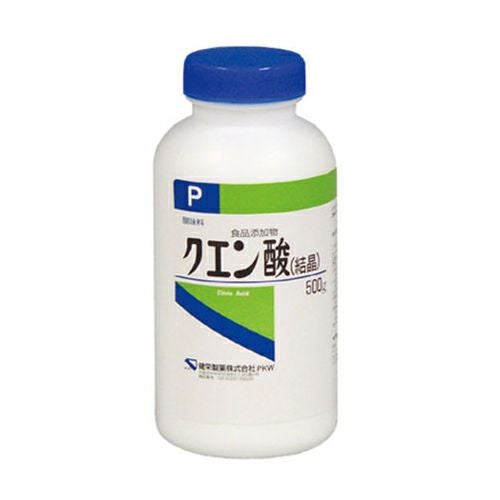 クエン酸　結晶　500g　食品添加物　【健栄製薬】1