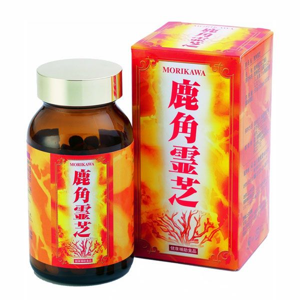 鹿角霊芝　300粒　【森川健康堂】1