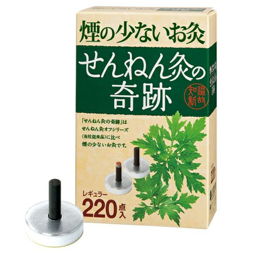 煙の少ないお灸　せんねん灸の奇跡　レギュラー　220点入　【セネファ】1