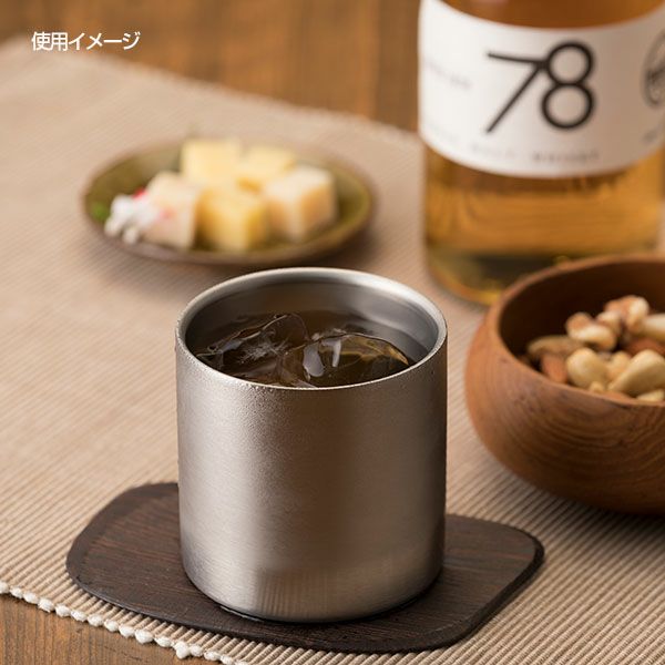 ヴァンテック　ステンレスタンブラー　プレミアム　ヘアライン　78ｍｍ【ヴァンテック】3