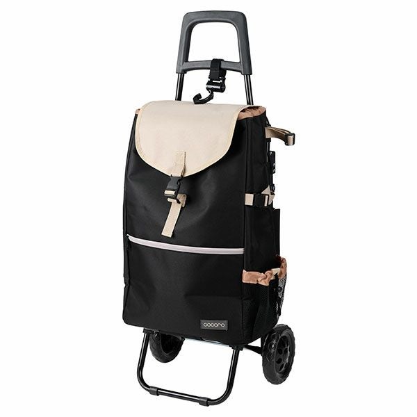 レップ　ココロ イス付レギュラーカート  モリー  ブラック×ベージュ　BK×BE【レップ】1