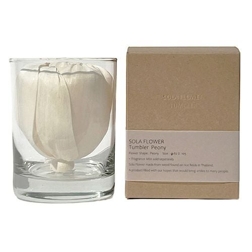 Sola　Flower　ソラフラワー　タンブラー　ピオニー　【三和トレーディング】1