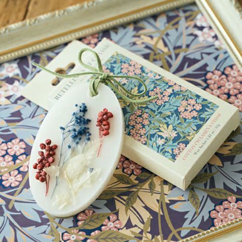 リテリングスオブクラシック　ワックスサシェ　ジャスミン（コットンシクラメン＆シダー）　【三和トレーディング】2