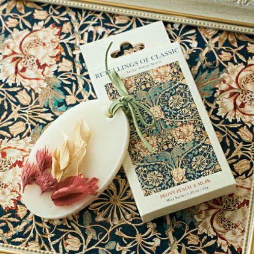 リテリングスオブクラシック　ワックスサシェ　ハニーサックル（ピオニーピーチ＆ムスク）　【三和トレーディング】2