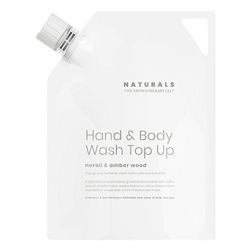 Naturals　ナチュラルズ　ハンド＆ボディウォッシュ　リフィル（詰め替え用）　ネロリ＆アンバーウッド　800ml　【三和トレーディング】1