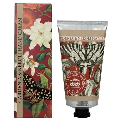 ザ・イングリッシュソープカンパニー　キュー・ガーデン　ラグジュアリーハンドクリーム　ガーデニア＆ネロリ　75ml　【三和トレーディング】1