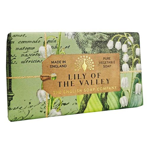 ザ・イングリッシュソープカンパニー　アニバーサリーコレクション　ラグジュアリーシアバターソープ　リリーオブザバレー　190g　【三和トレーディング】1