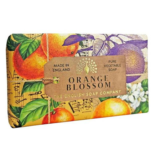 ザ・イングリッシュソープカンパニー　アニバーサリーコレクション　ラグジュアリーシアバターソープ　オレンジブロッサム　190g　【三和トレーディング】1