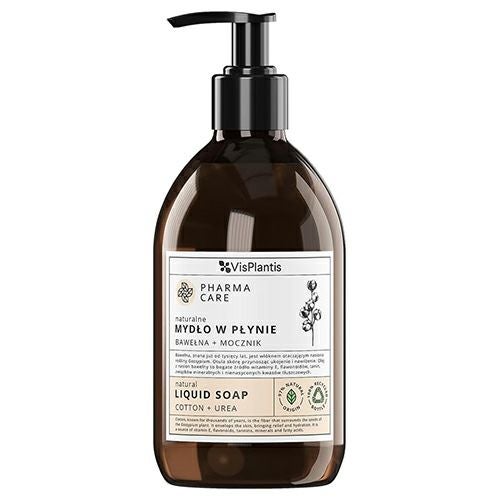 VisPlantis　ヴィスプランティス　ファーマケアリキッドソープ　コットン+ウレア　500ml　【三和トレーディング】1
