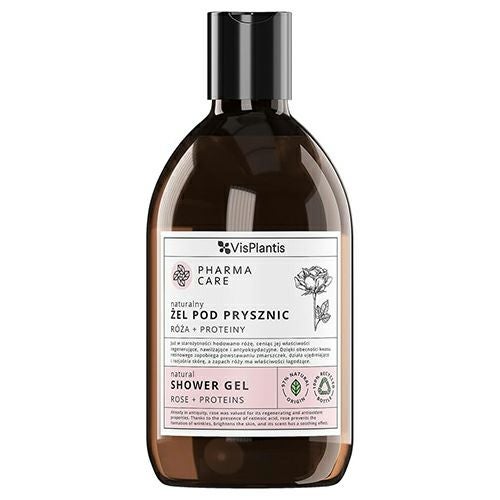 VisPlantis　ヴィスプランティス　ファーマケアシャワージェル　ローズ+プロテイン　500ml　【三和トレーディング】1