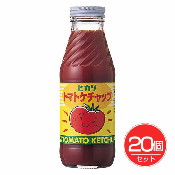 光食品　ヒカリ　トマトケチャップ(有機トマト使用)　400g×20個セット　【光食品】1