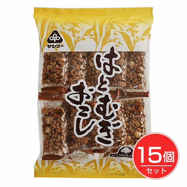 はとむぎおこし　10枚×15個セット　【サンコー】1