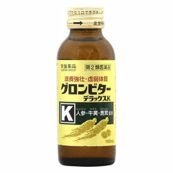 グロンビターデラックスK　100ml×10本入×5セット（50本） 【常盤薬品工業】2