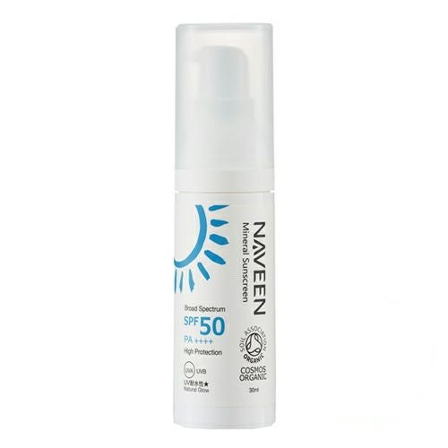 ナヴィーン　ミネラルサンスクリーン　SPF50  PA++++　30ml　【おもちゃ箱】1