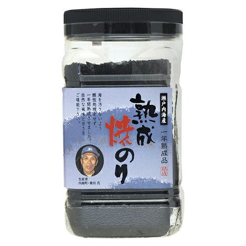 熟成焼のり　8切40枚(全形5枚)　【前田海苔】1