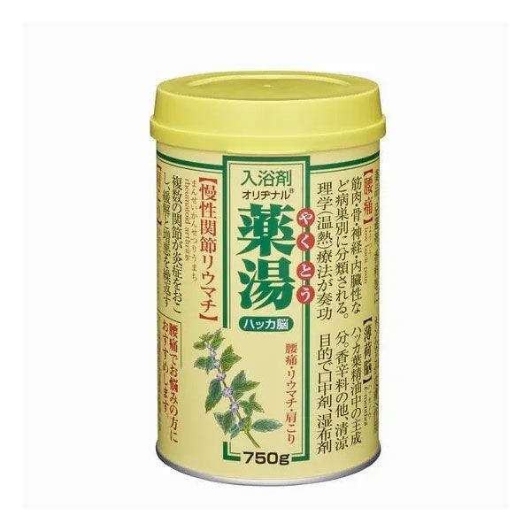 オリヂナル　薬湯　ハッカ脳　750g《医薬部外品》【オリヂナル】1