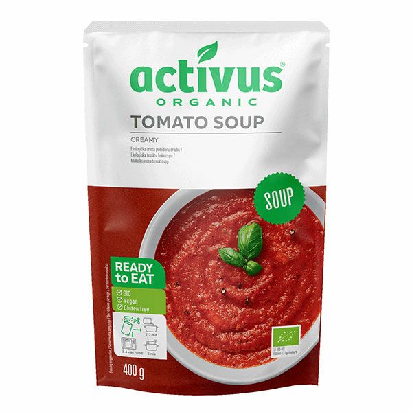 activus　オーガニックトマトスープ　400g　【むそう商事】1