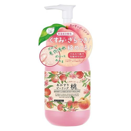 あかすり物語　あかすりピーリング桃　290ml　【ジーアール】1