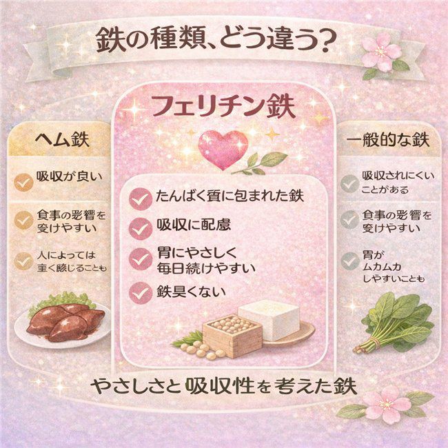 フェリチン鉄＋葉酸　60粒 ×3個セット (合計60日分)  【ユニマットリケン】4