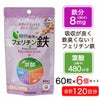フェリチン鉄＋葉酸　60粒 ×6個セット (合計120日分)   【ユニマットリケン】1