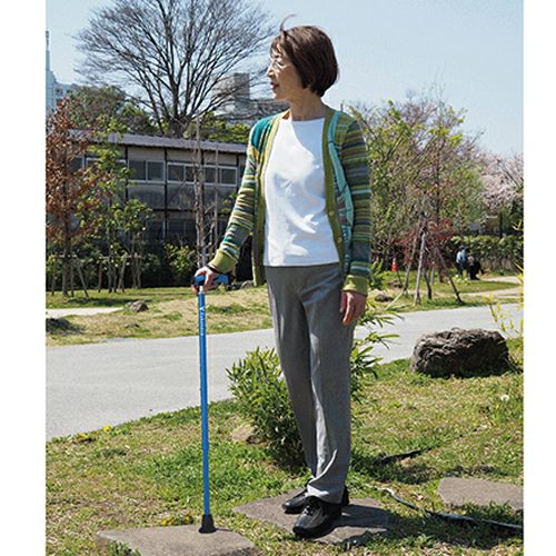 バンブーステッキ　ブルー　【竹虎】4