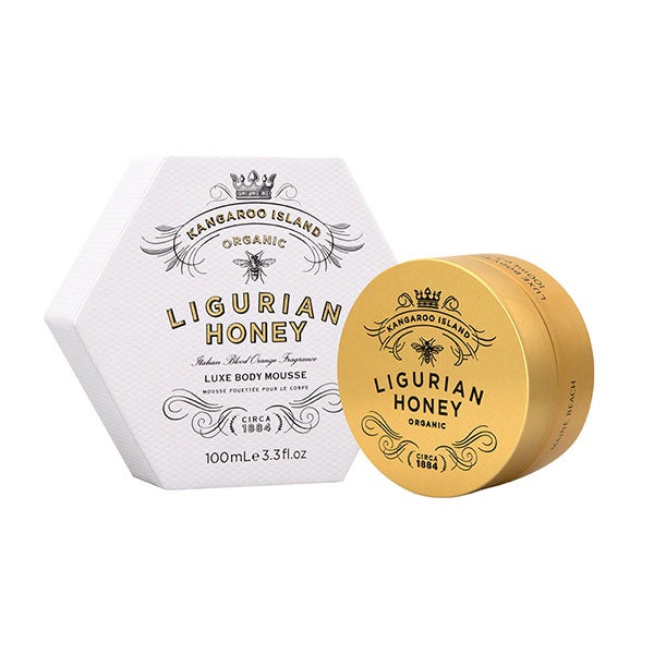 マインビーチ　リグリアンハニー　ボディムース　100mL　【三和トレーディング】1