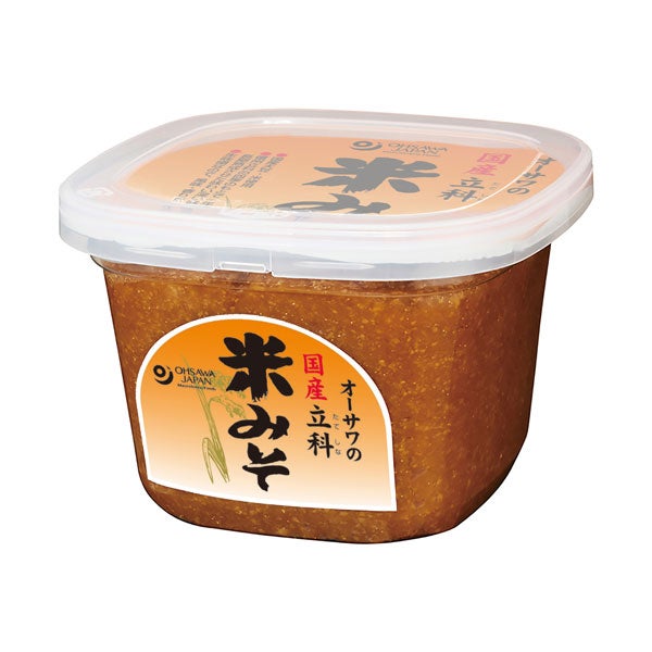 オーサワの国産立科米みそ　650g　【オーサワジャパン】1