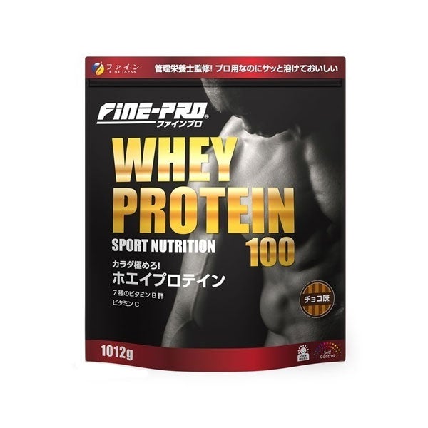 ファインプロ　ホエイプロテイン100　チョコ味　1012g　【ファイン】1
