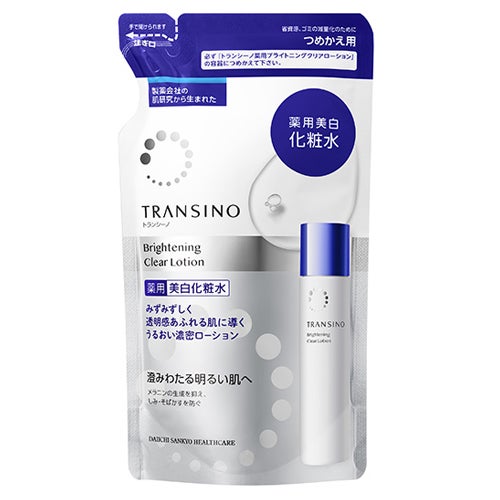 トランシーノ 薬用ブライトニングクリアローション　つめかえ用　140ml　《医薬部外品》　【第一三共ヘルスケア】1